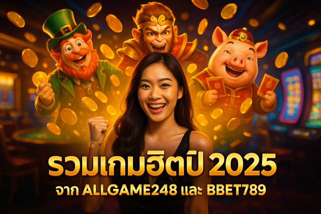 รวมเกมฮิตปี 2025 จาก ALLGAME248 และ BBET789